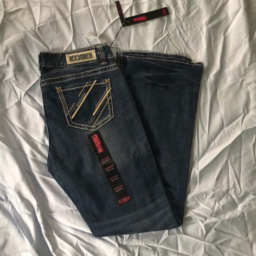 Rock and roll cowgirl jeans